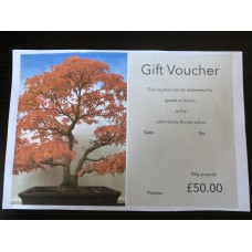 Gift voucher Fifty pounds